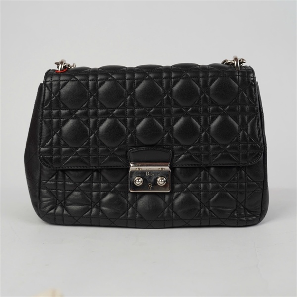 Túi Dior đeo chéo đen (01-B0-0183) sz26 (HN) KG+