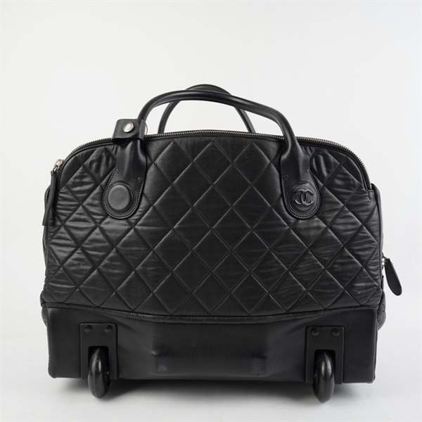 Vali Chanel đen kèm tag da (HN) KG+