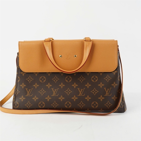Túi LV Handle hoa nâu (DR0176) +