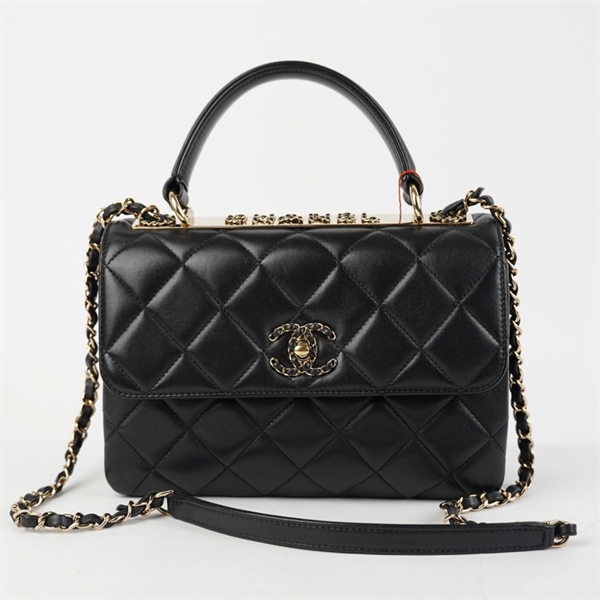 Túi Chanel Handle đen (XENAP16C) sz25 +