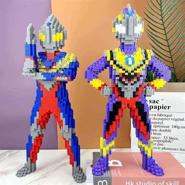 Combo 2 Mẫu Xếp Hình Ultraman (Z5819)