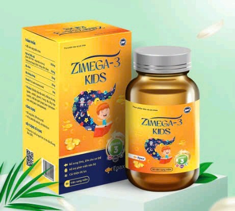 Zimega - 3 Kids (Hộp 1 lọ x 30 viên) - Meracine