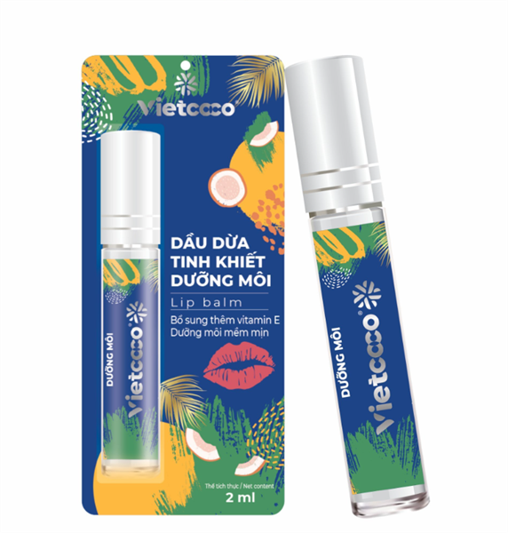 Dầu dừa tinh khiết dưỡng môi Vietcoco