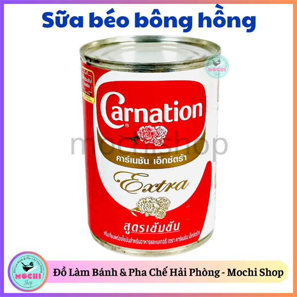 Sữa béo bông hồng Carnation Thái Lan 385g