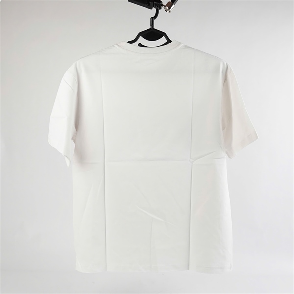 Áo thun trắng in chữ rối 2XL KG+