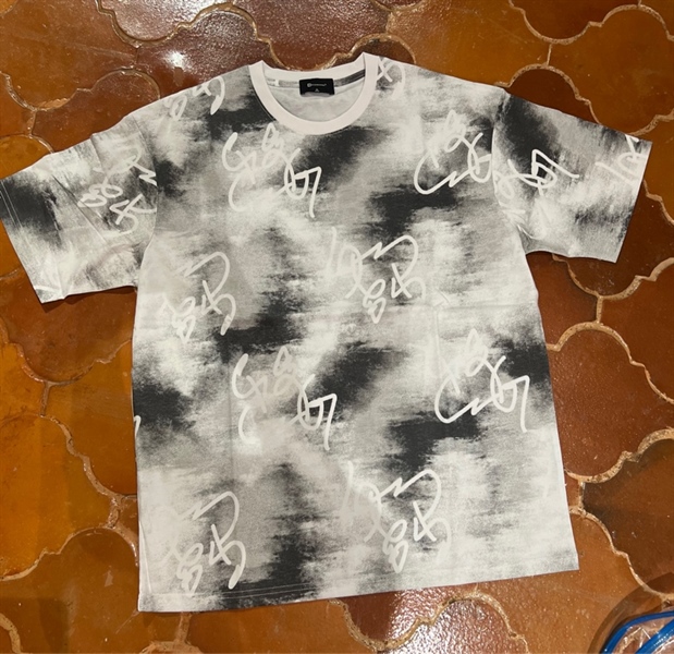 Áo thun loang đen XL KG+