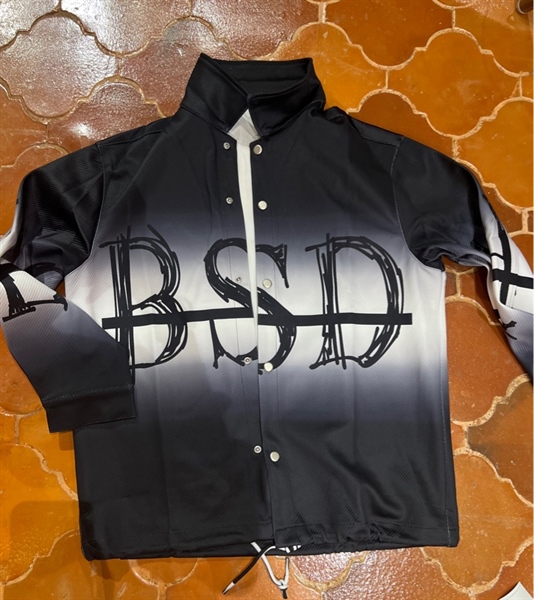 Áo khoác đen in chữ BSD 2XL KG+