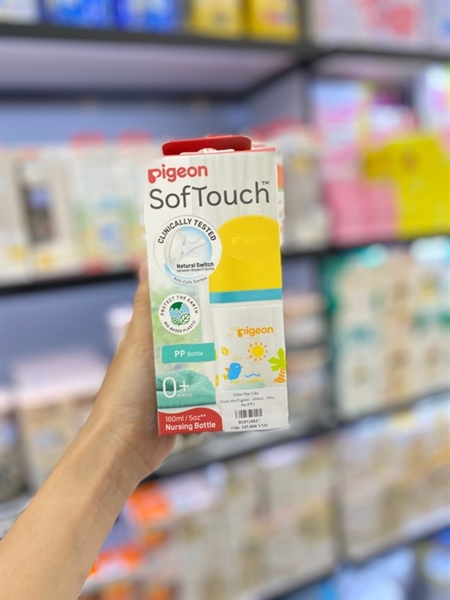 Bình sữa Pigeon PP 160ml Mùa Hạ