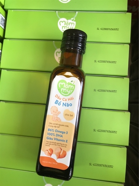 Dầu cá hồi Mămmy 100ml 6m+