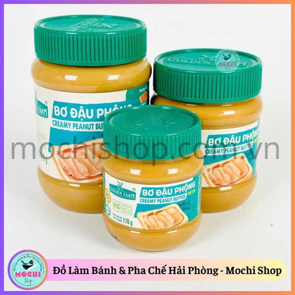 Bơ đậu phộng mịn Golden Farm