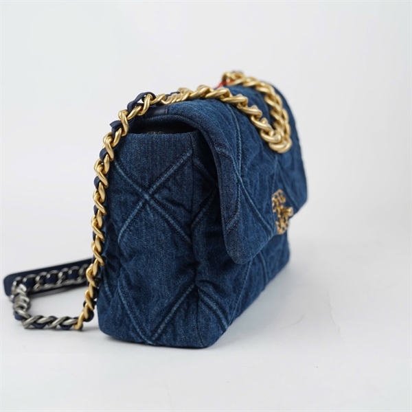 Túi Chanel C19 xanh (29895852) sz30 KG+