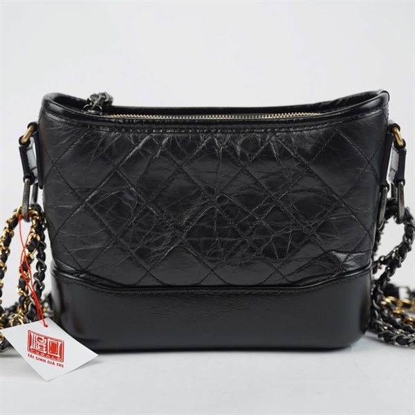 Túi Chanel Gab đen (25498149) sz20 (LT) KG+