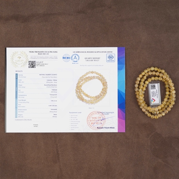 Dây chuỗi tóc vàng (783527) KG+ ly6-93