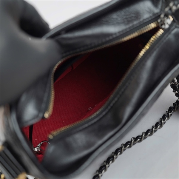 Túi Chanel Gab đen (25498149) sz20 (LT) KG+