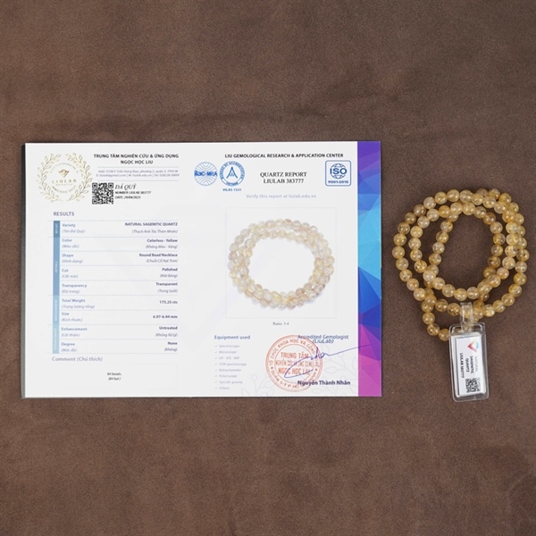 Dây chuỗi tóc vàng (383777) ly6-84 KG+