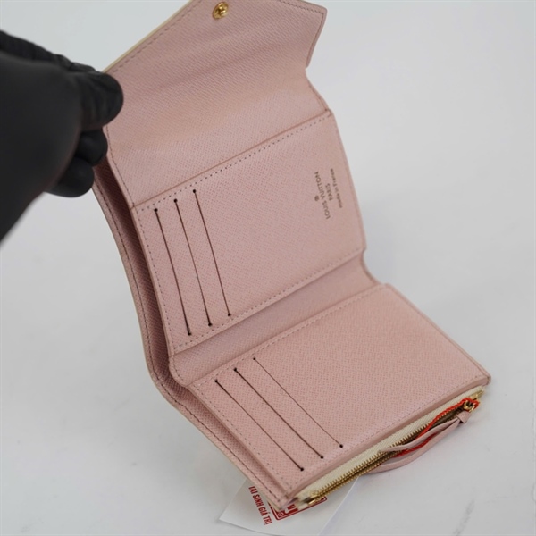 Ví LV ô vuông trắng gập 3 (LT) KG+