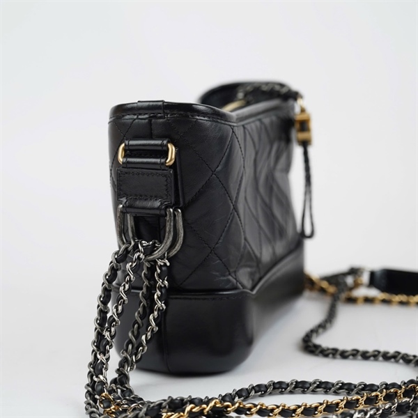 Túi Chanel Gab đen (25498149) sz20 (LT) KG+