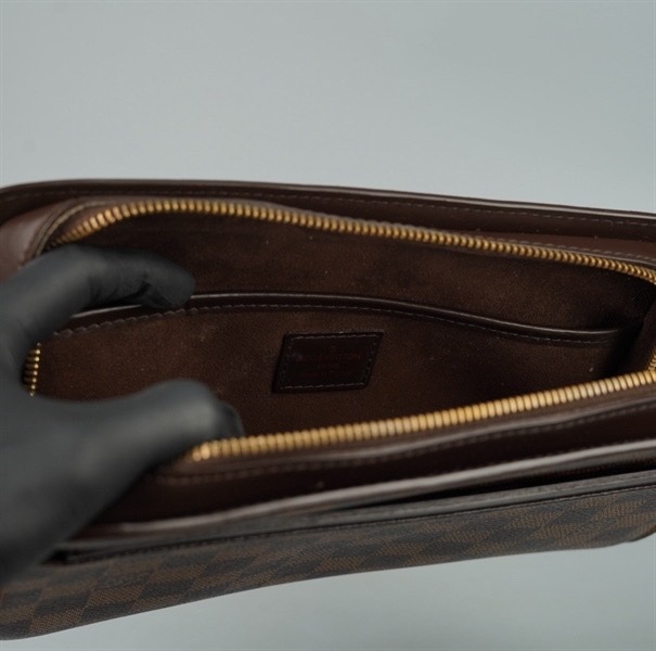 Túi LV Clutch nâu ô vuông (SN2097) sz24 (LT) KG+