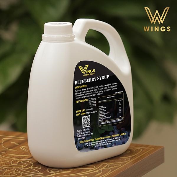 Syrup Wings Việt Quất 2.5Kg