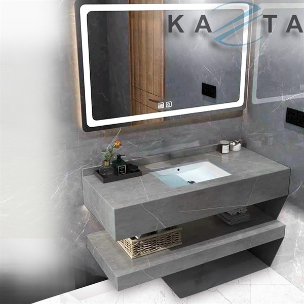 Lavabo âm bàn đá 2 tầng 80x50cm (I)