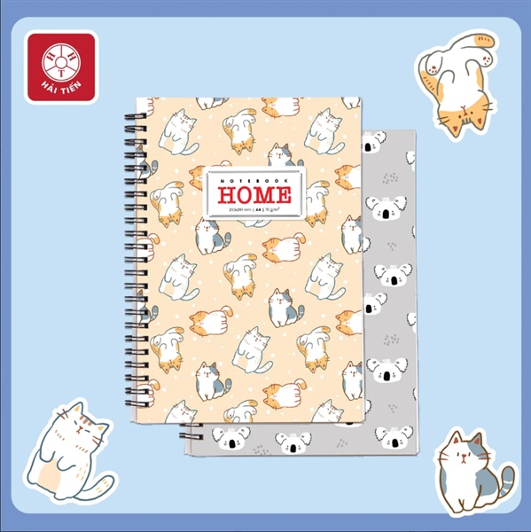 Sổ lò xo - Home A4 200 trang