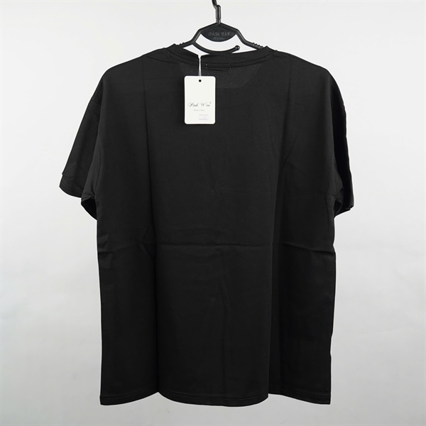 Áo thun đen in chữ Black Saics KG+