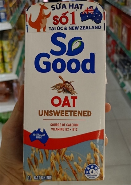 Sữa yến mạch sogood 1L