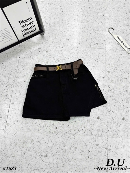 Quần giả váy 1583 đen