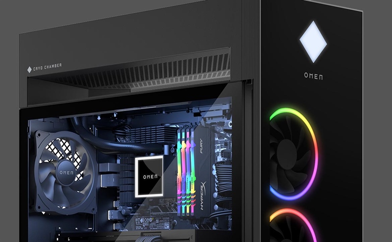Case máy tính HP Omen 45L (PSU 800W Gold, tản AIO 240, vỏ HP)