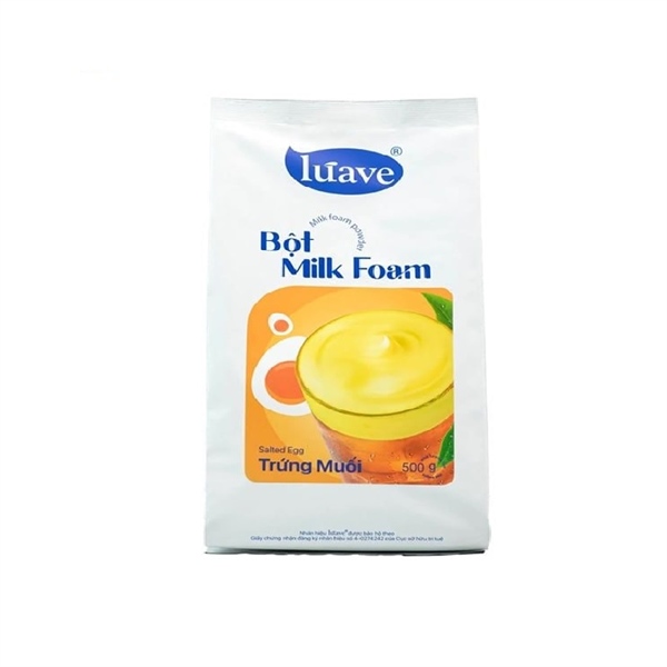 Bột Milk Foam Trứng Muối Luave 500g