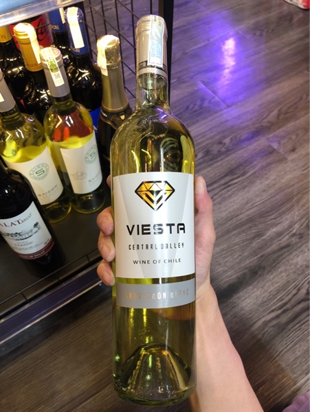 Rượu Vang Trắng ViestaSauvBlac Chai 750ml 12.5%