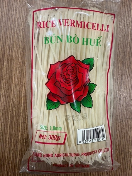 Bún bò Huế hoa hồng