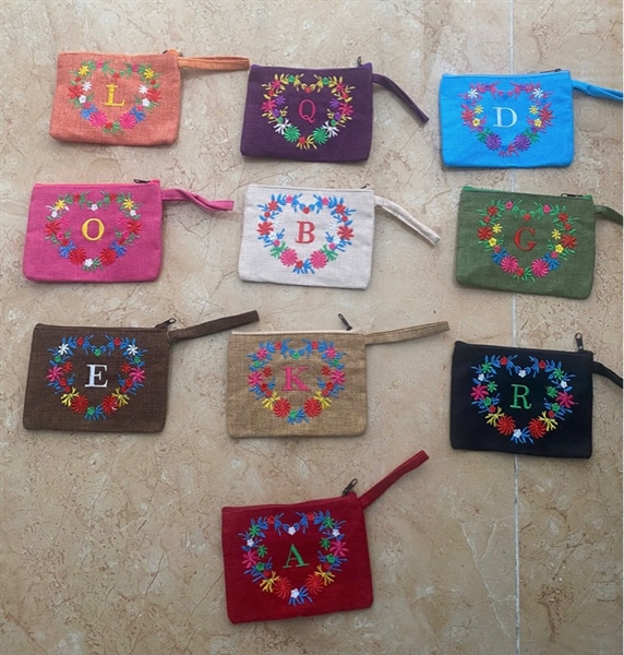 Ví chữ cái chữ nhật bé - Alphabet purses - Usd 1