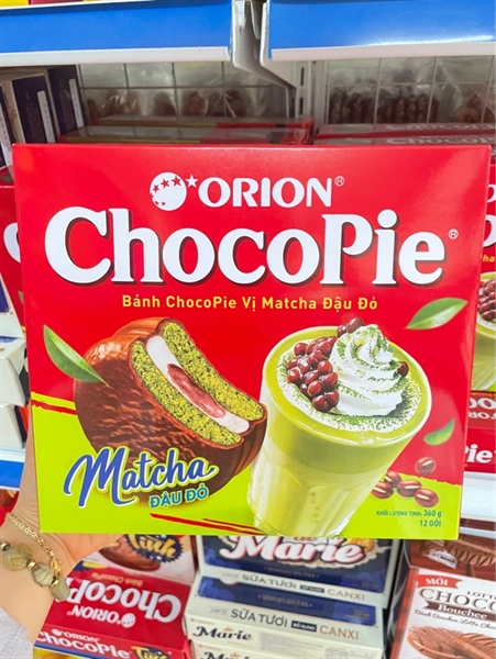 Bánh Chocopie matcha
