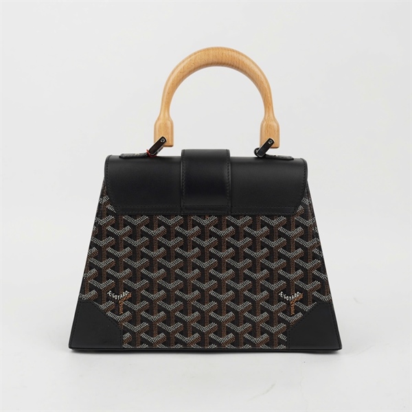 Túi Goyard Handle đen sz28 (HT)+