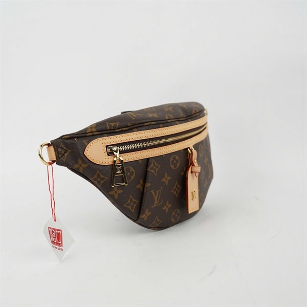 Túi LV Bumbag hoa nâu sz22 (miệng túi 38cm) (HT)+