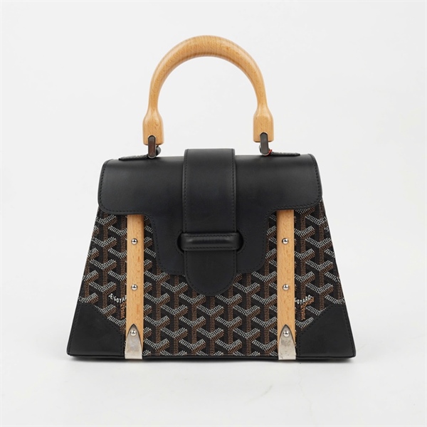 Túi Goyard Handle đen sz28 (HT)+