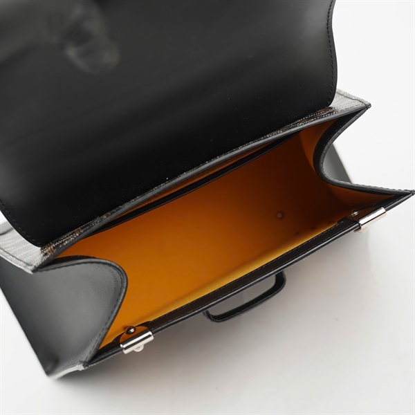 Túi Goyard Handle đen sz28 (HT)+