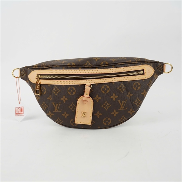 Túi LV Bumbag hoa nâu sz22 (miệng túi 38cm) (HT)+