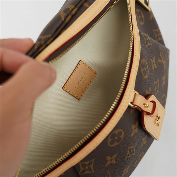 Túi LV Bumbag hoa nâu sz22 (miệng túi 38cm) (HT)+