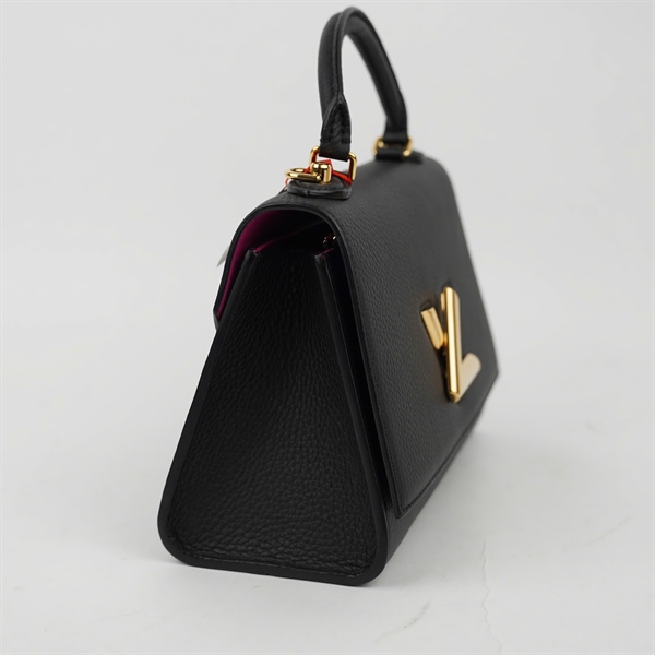 Túi Lv Twist đen kèm gương sz25 (HT)+