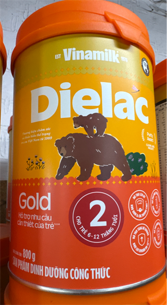 Sữa Bột Vinamilk Dielac Gold 2 800g