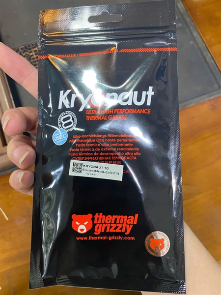 Kem tản nhiệt Kryonaut - 1gam (Kem gấu)