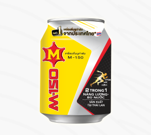 M150 Nước Tăng Lực Thái Lan Lon 250Ml