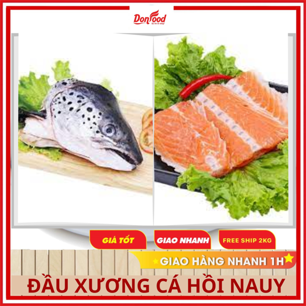 Combo đầu xương cá hồi Nauy