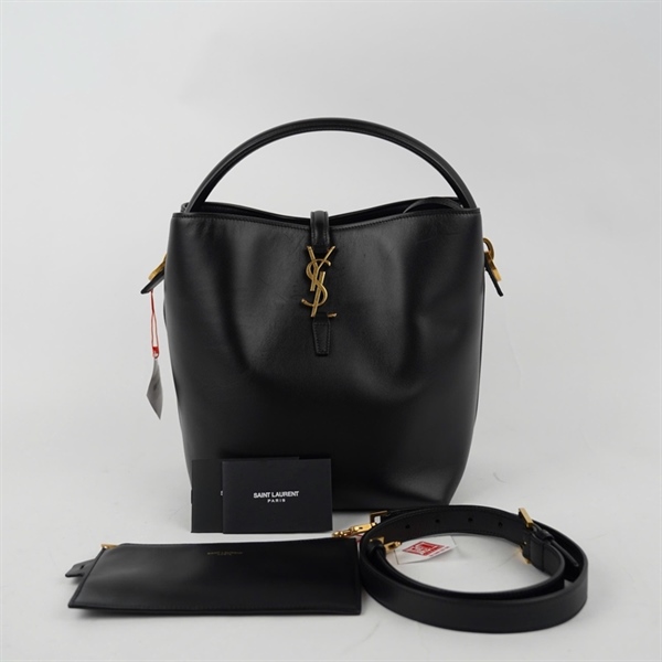 Túi YSL Bucket đen kèm ví sz20 (BQ) KG+