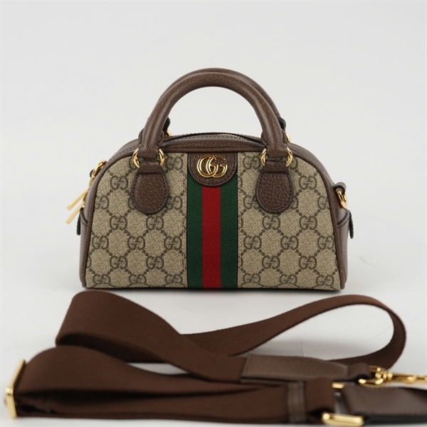 Túi GG Ophidia xám (G039497873) sz21 (BQ) KG+