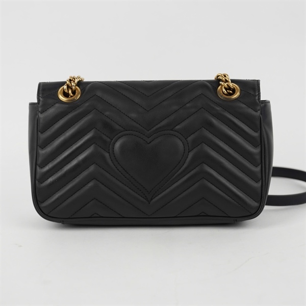 Túi GG Marmont đen (C040868338) sz25 (BQ) KG+