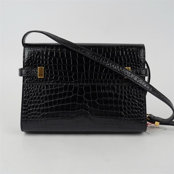 Túi YSL đen da trăn sz24 (BQ) KG+