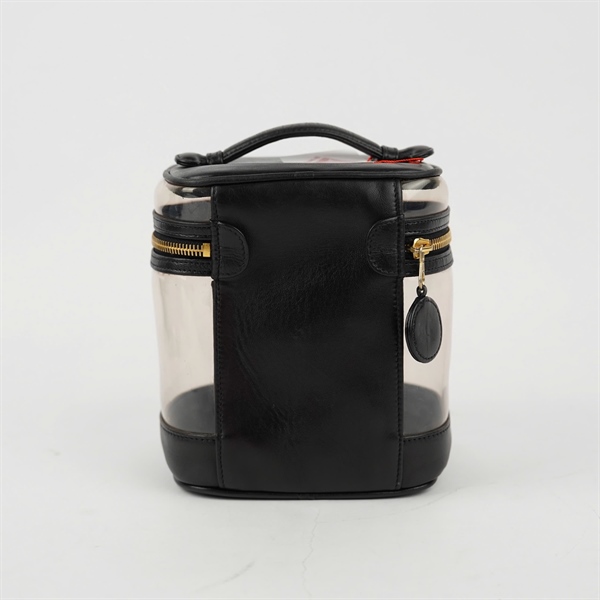 Túi Chanel Vanity đen sz15 +